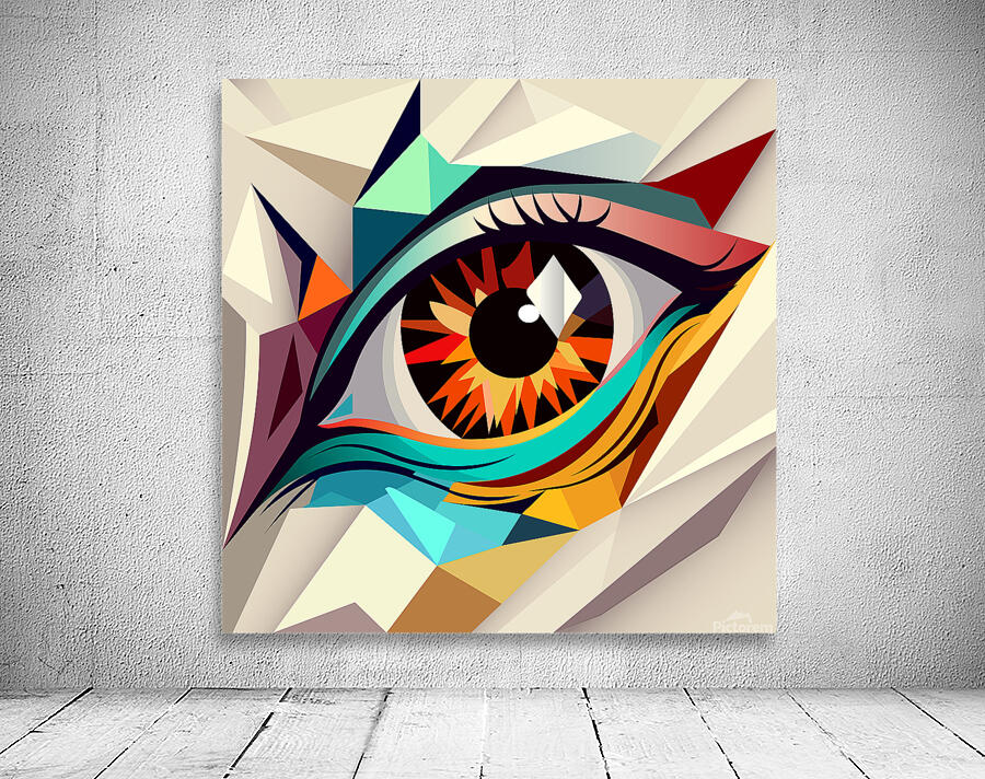  Abstract eye Wall Preview