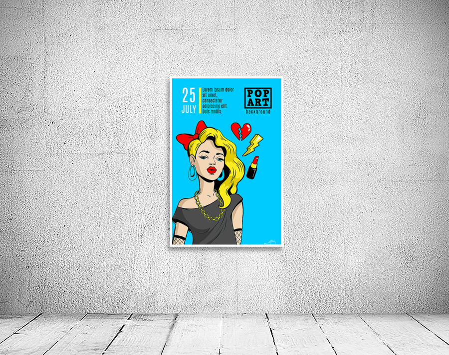  Cards in comic style. a Wall Preview