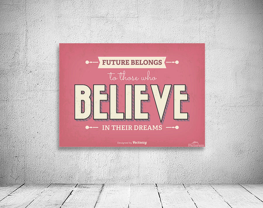 Vintage Typography Wall Preview