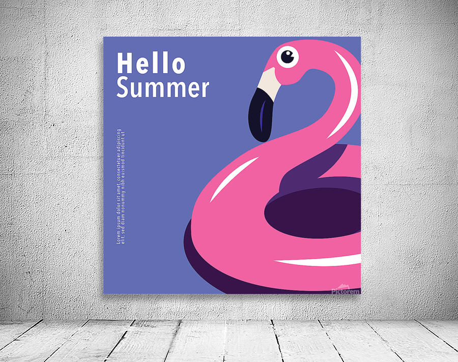Colourful summer. b Wall Preview