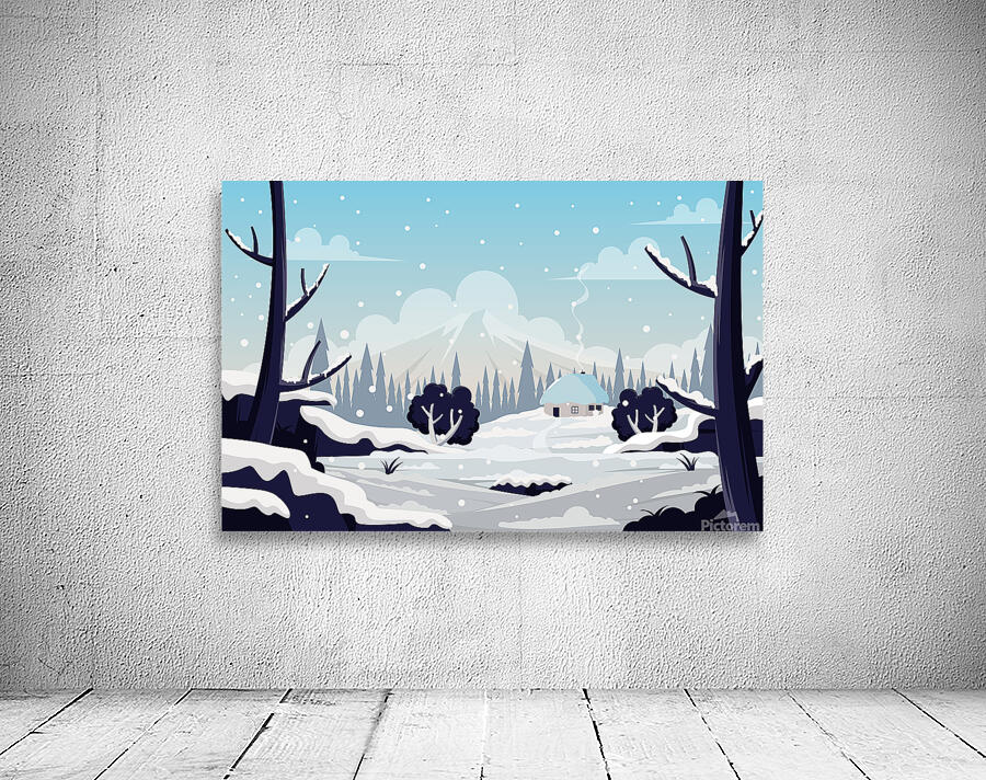 Winter Scenery Wall Preview