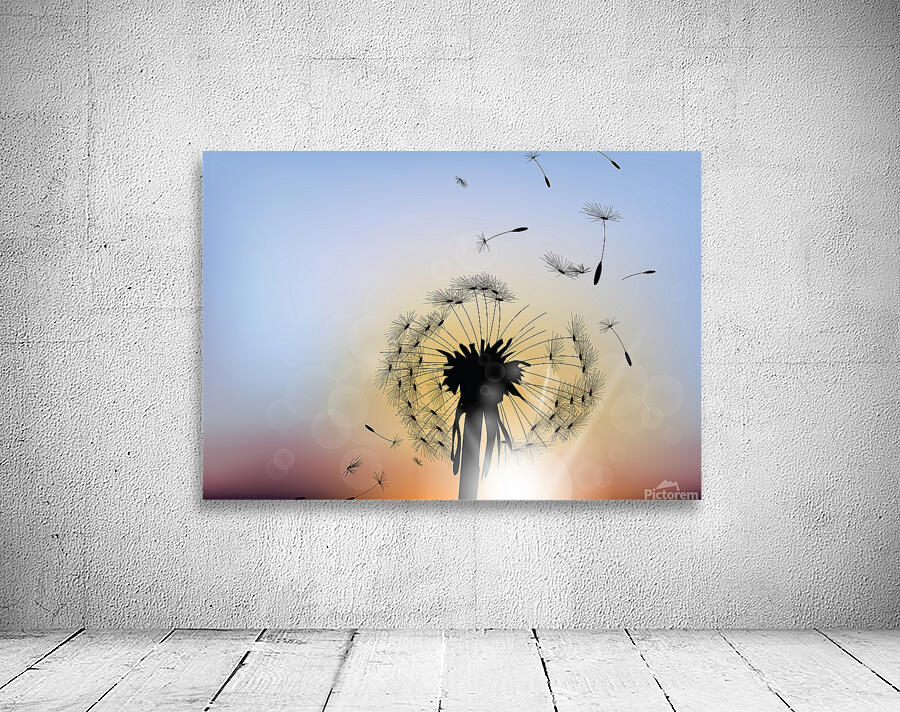 Beautiful Dandelion Wall Preview