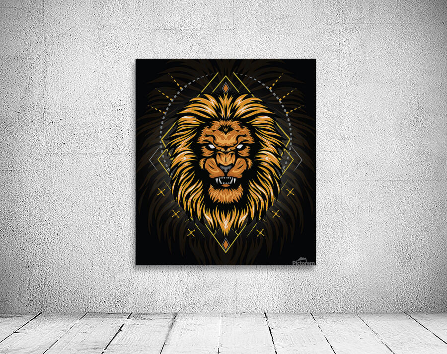Lion head  Wall Preview