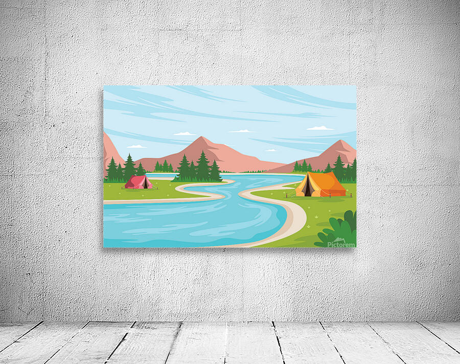Camp Site Wall Preview