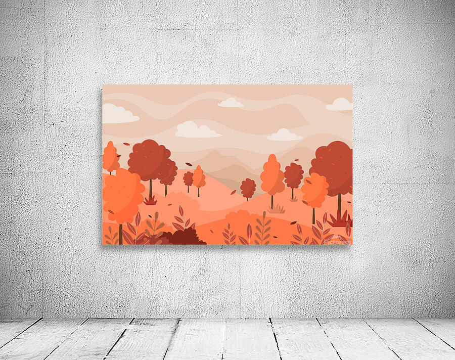 Autumn Scenery Wall Preview