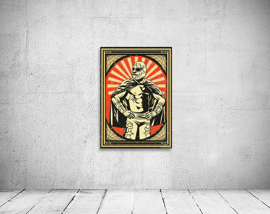  Mexican Wrestler Wall Preview