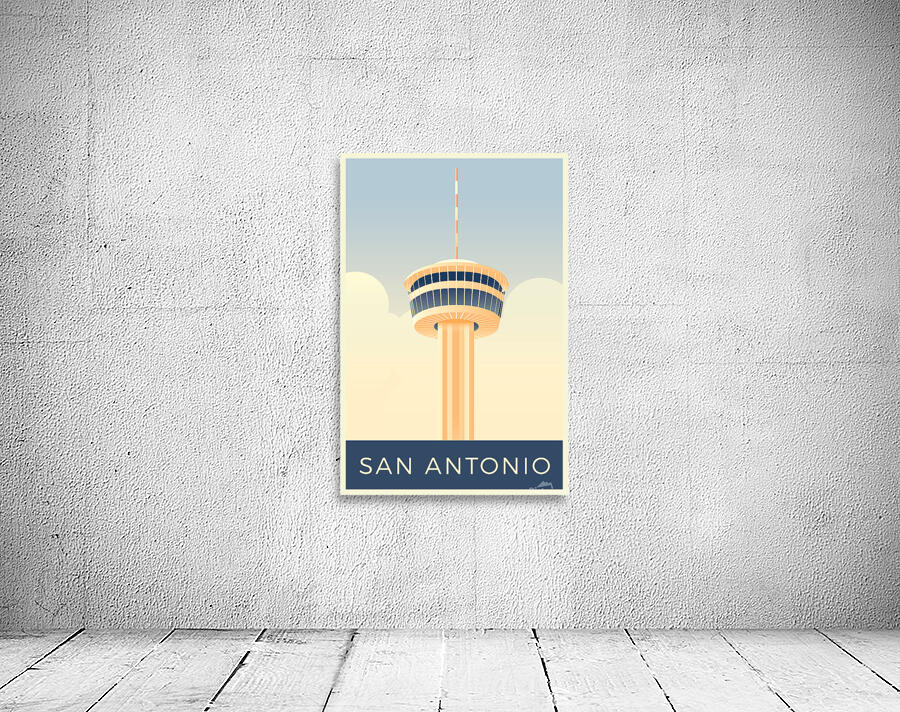San Antonio Postcard Wall Preview