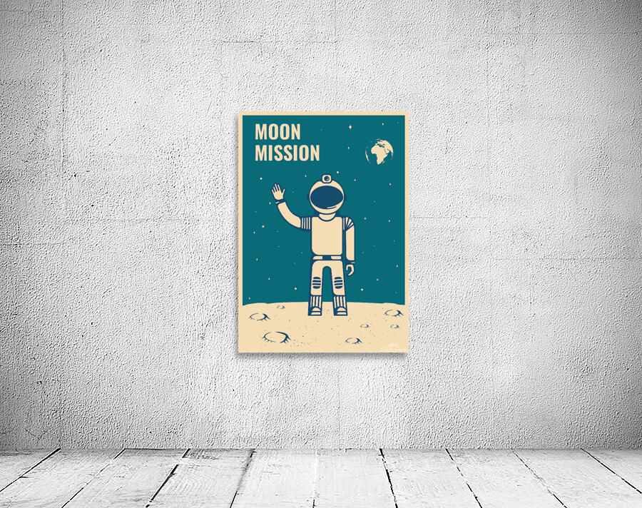 Moon mission. b Wall Preview