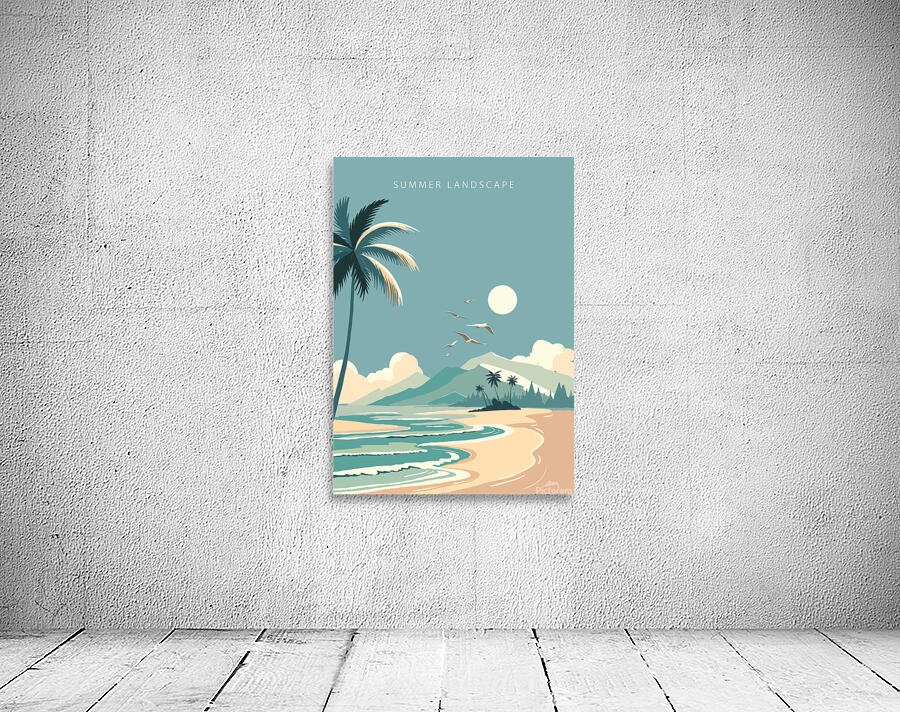 Tropical beach. a Wall Preview