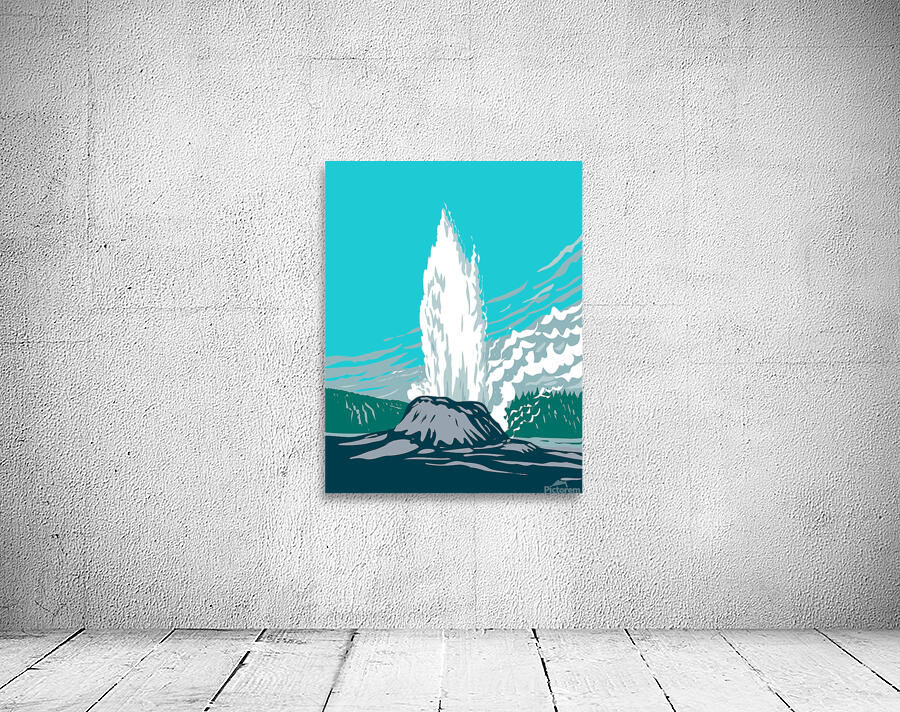 Castle Geyser Wall Preview