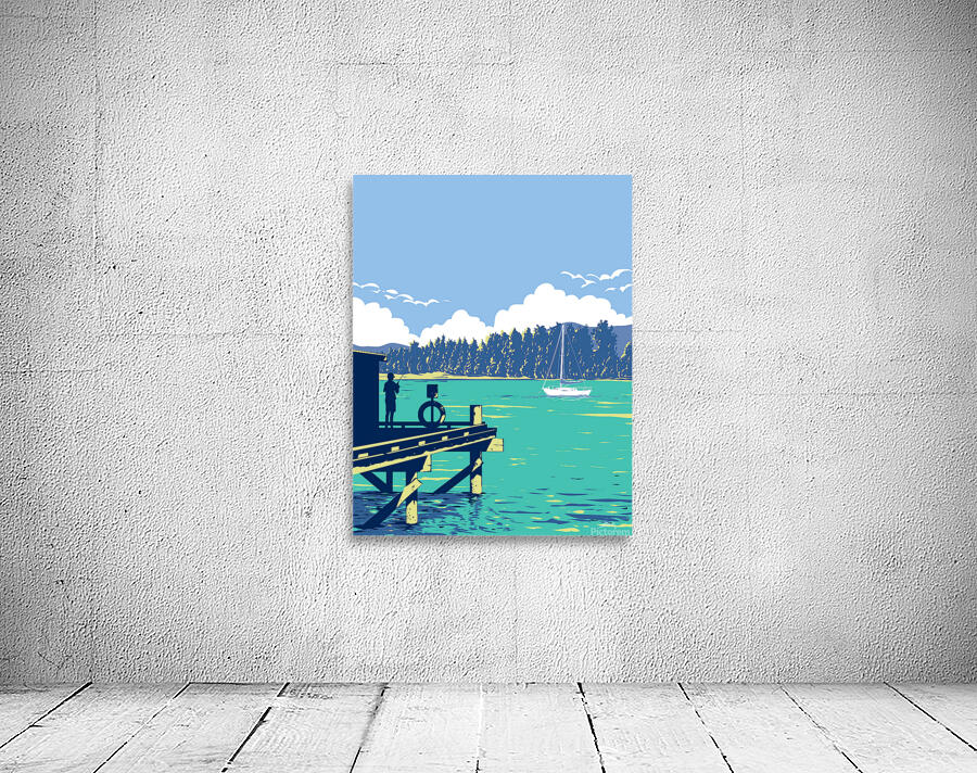 Fishing in Mapua Wall Preview