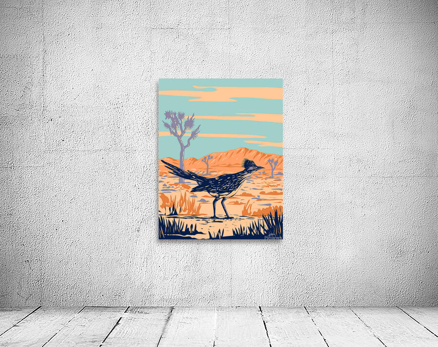 Roadrunner Chaparral Bird Wall Preview