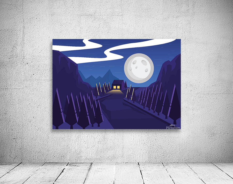 Evening Landscape Wall Preview