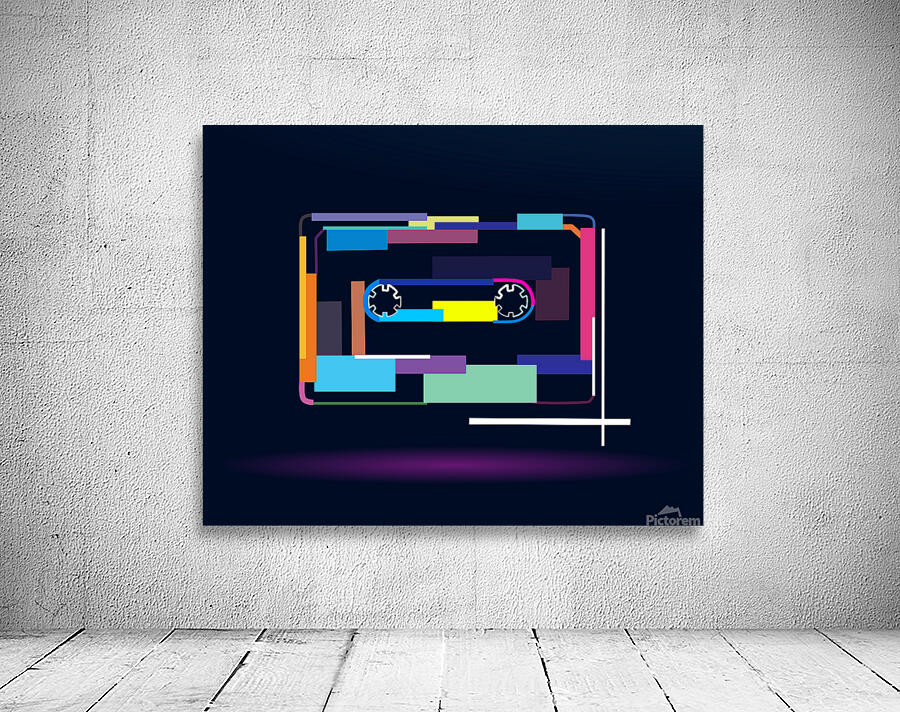 Abstract tape recorder Wall Preview