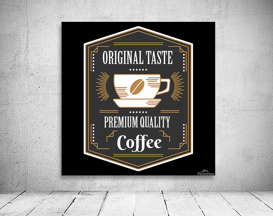  Coffee Badge Wall Preview