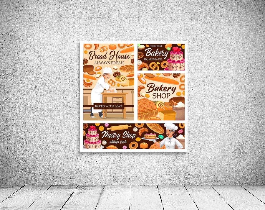 Bakery shop Wall Preview