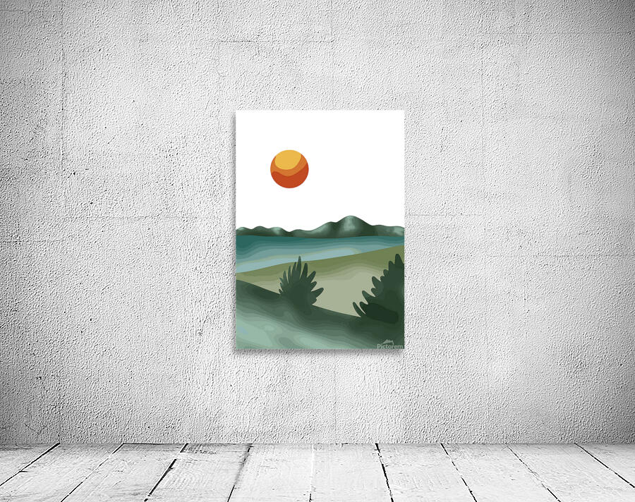 Beautiful landscape. b Wall Preview
