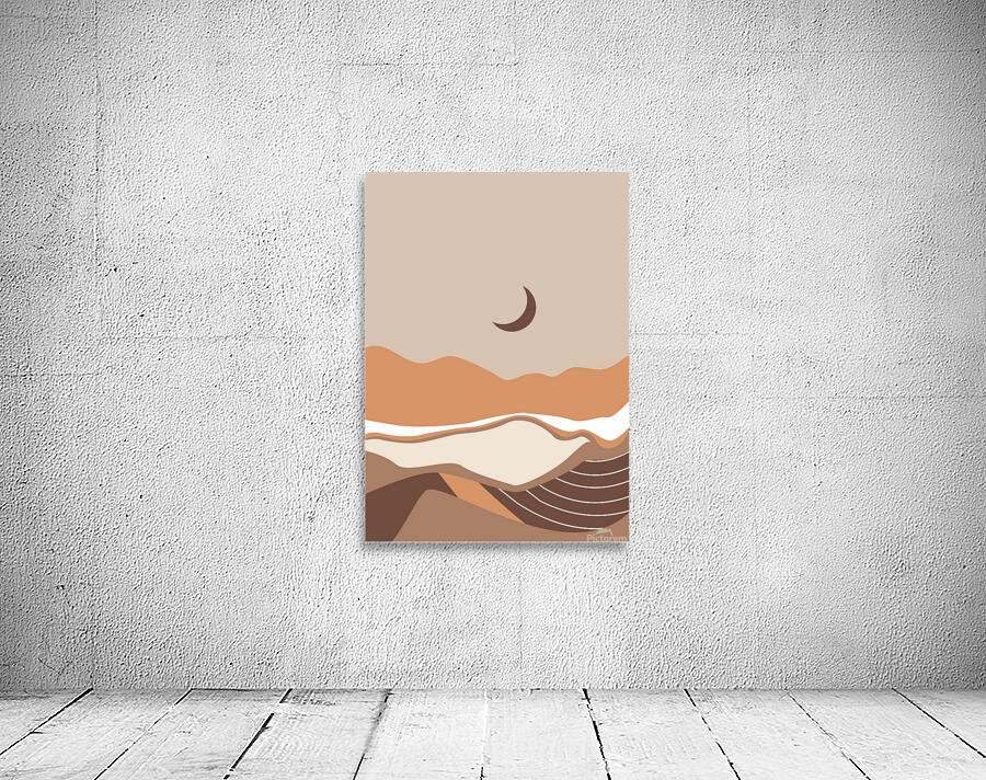 Illustration landscapes f Wall Preview