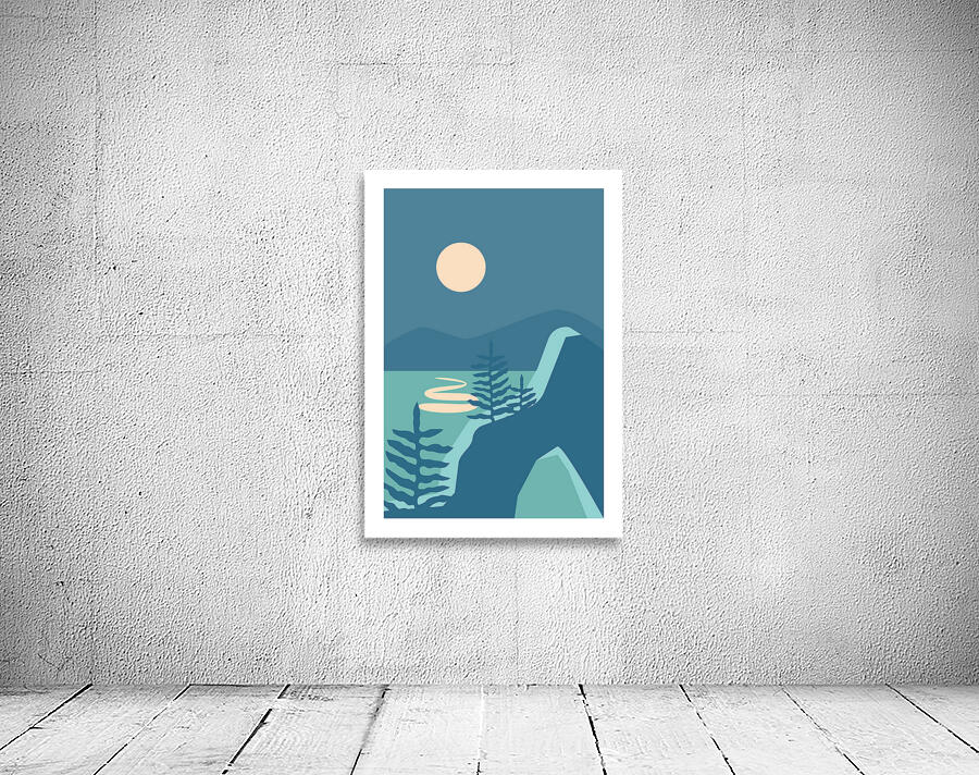 Colorful landscape c Wall Preview