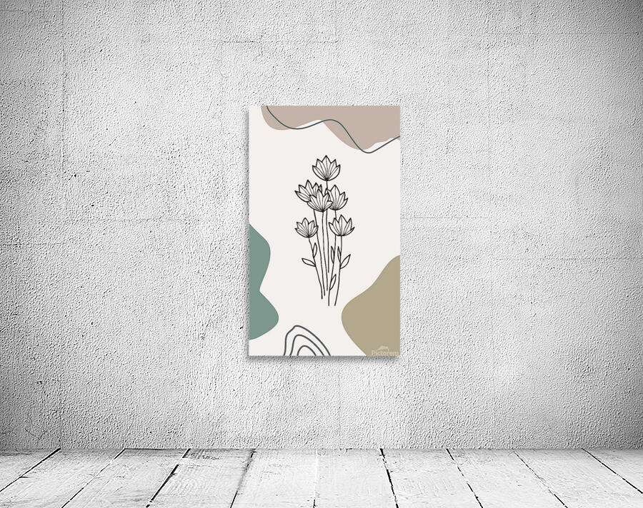 Abstract boho design c Wall Preview
