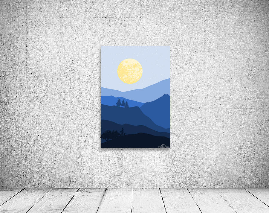 Mountain Landscape a Wall Preview