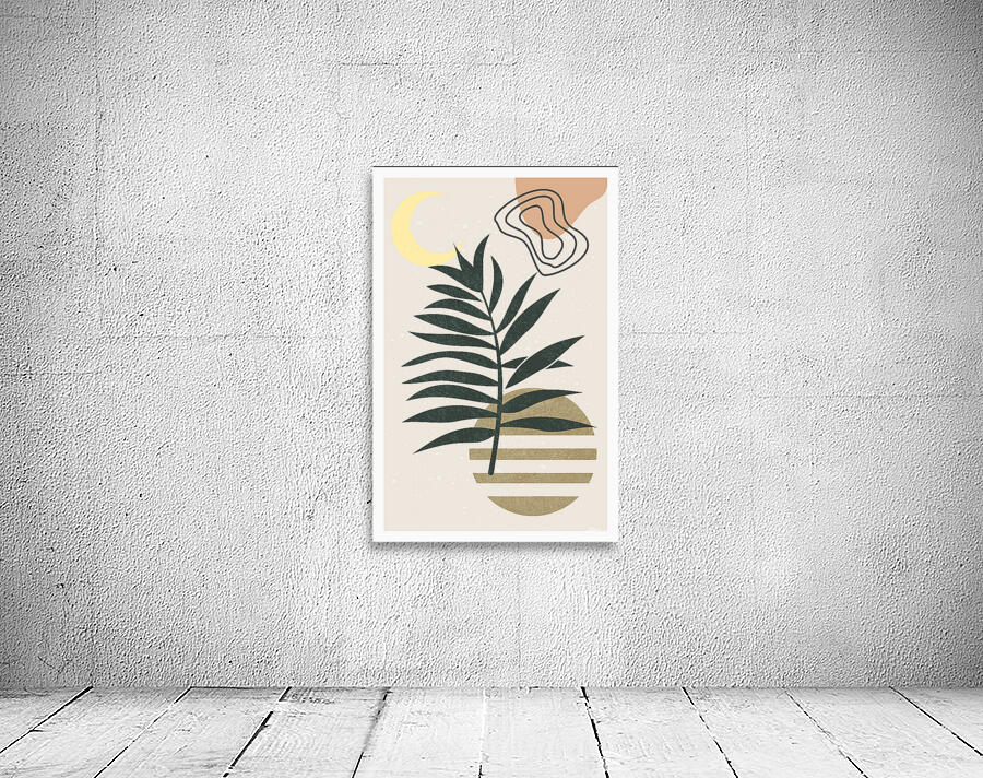 Modern leaf design  c Wall Preview