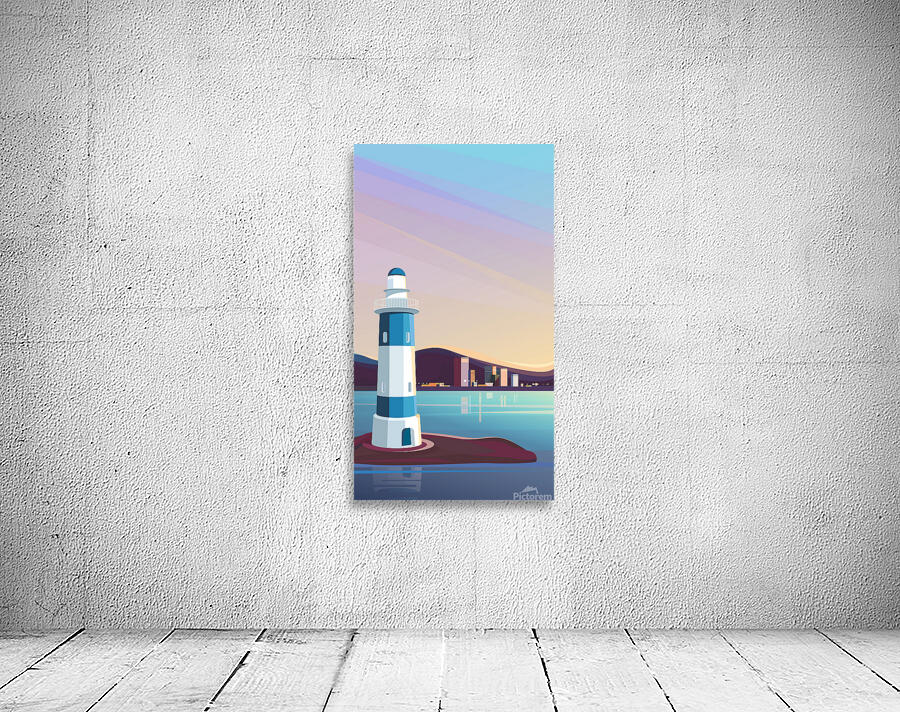  Seascapes with lighthouse a Wall Preview