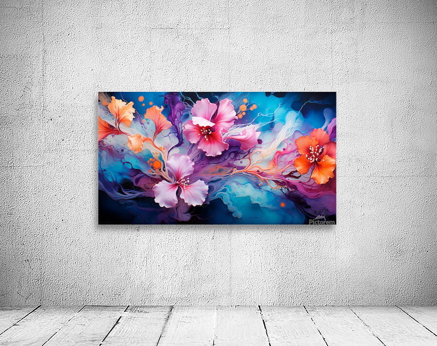 Colorful splashes   Wall Preview
