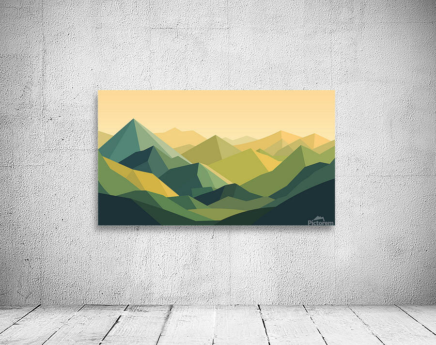 Colorful landscape Wall Preview