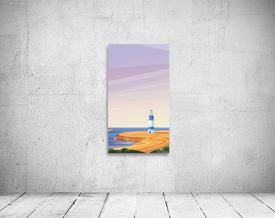  Seascapes with lighthouse b Wall Preview