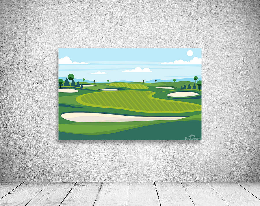 Green Field Wall Preview