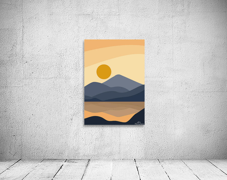  Minimalist landscape b Wall Preview