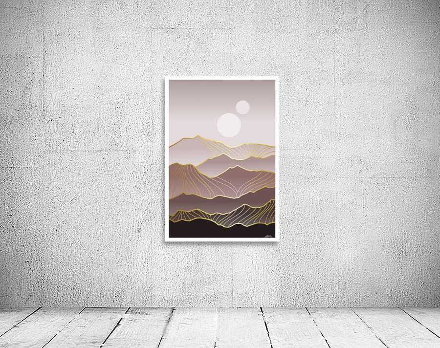 Mountain Landscape b Wall Preview