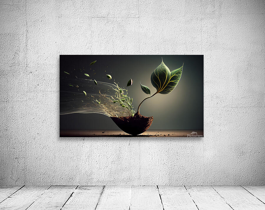 Abstract Leaf and nature Wall Preview