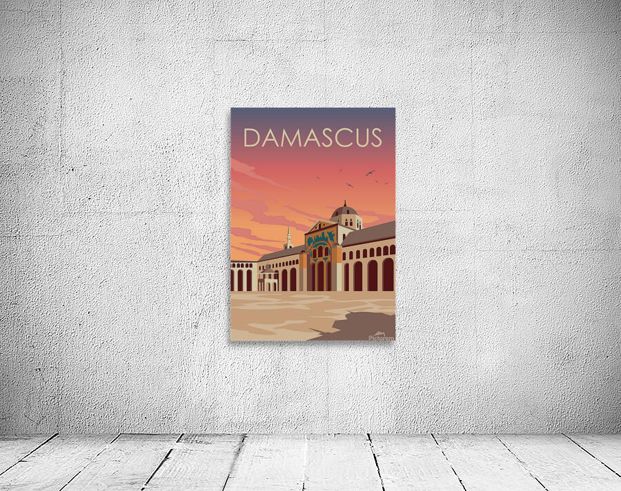 Mosque Damascus Wall Preview