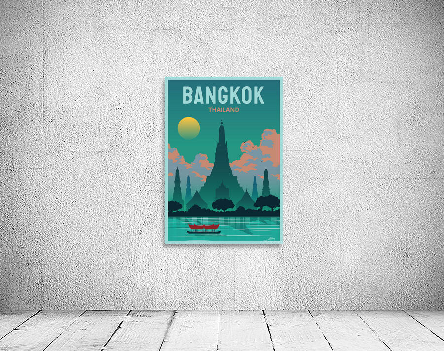  Bangkok Landmarks    Wall Preview