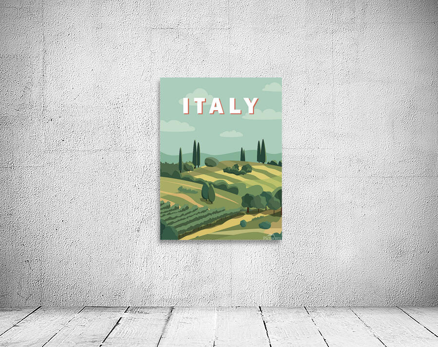 Italy landscape Wall Preview