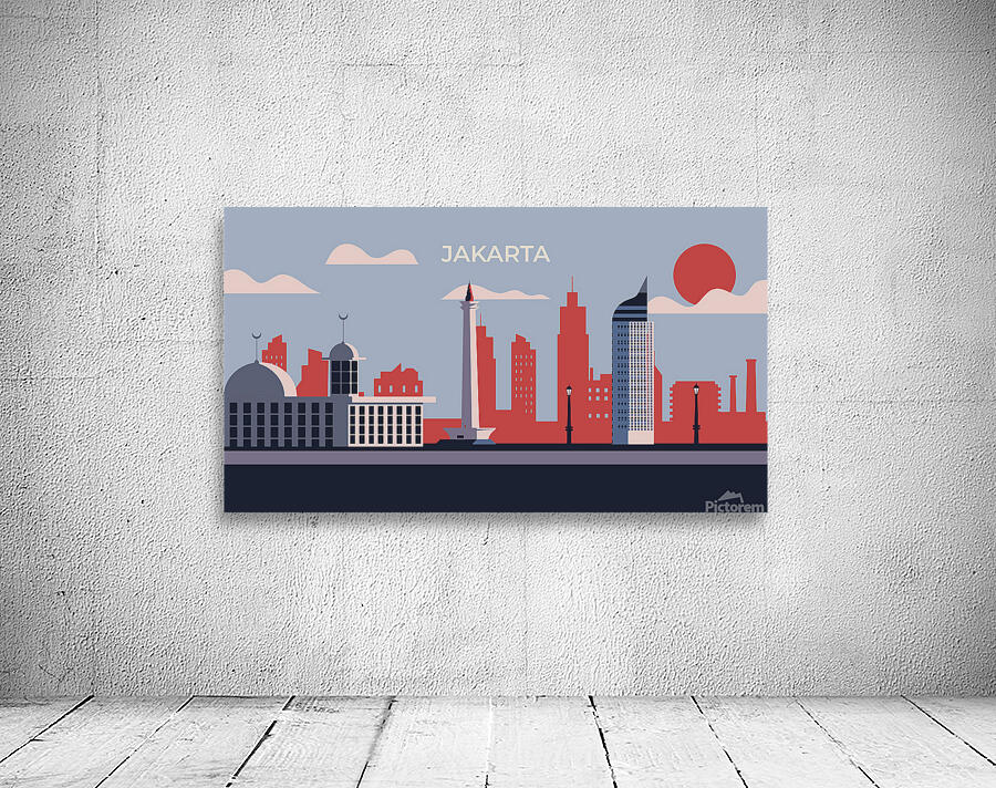 Jakarta city Wall Preview