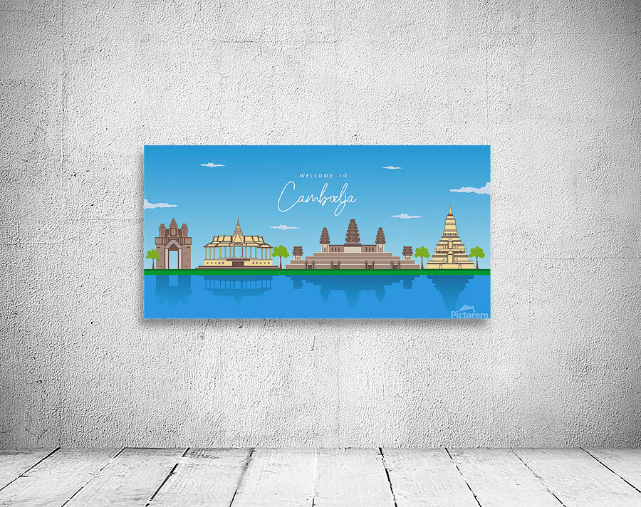 Beautiful Cambodia  Wall Preview