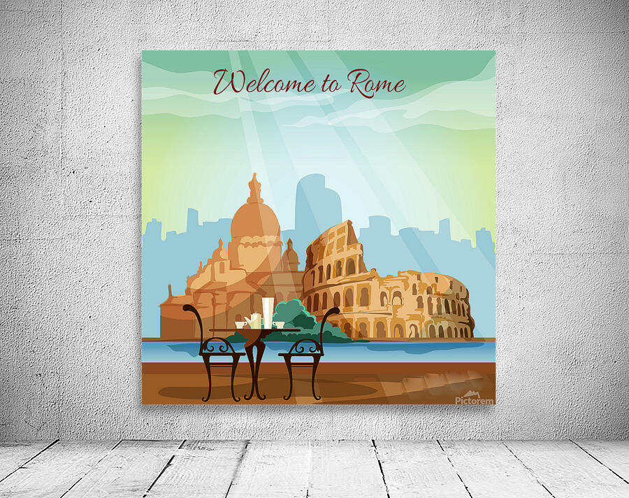Touristic cities  b Wall Preview