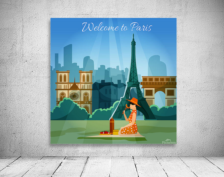 Touristic cities d Wall Preview