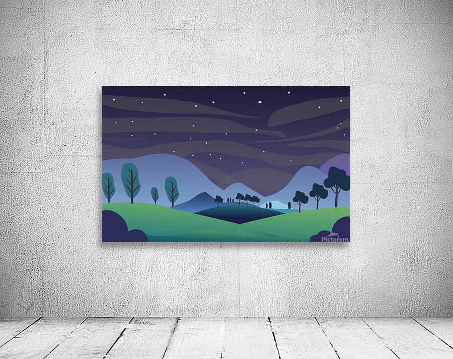 Forest landscape scenery Wall Preview