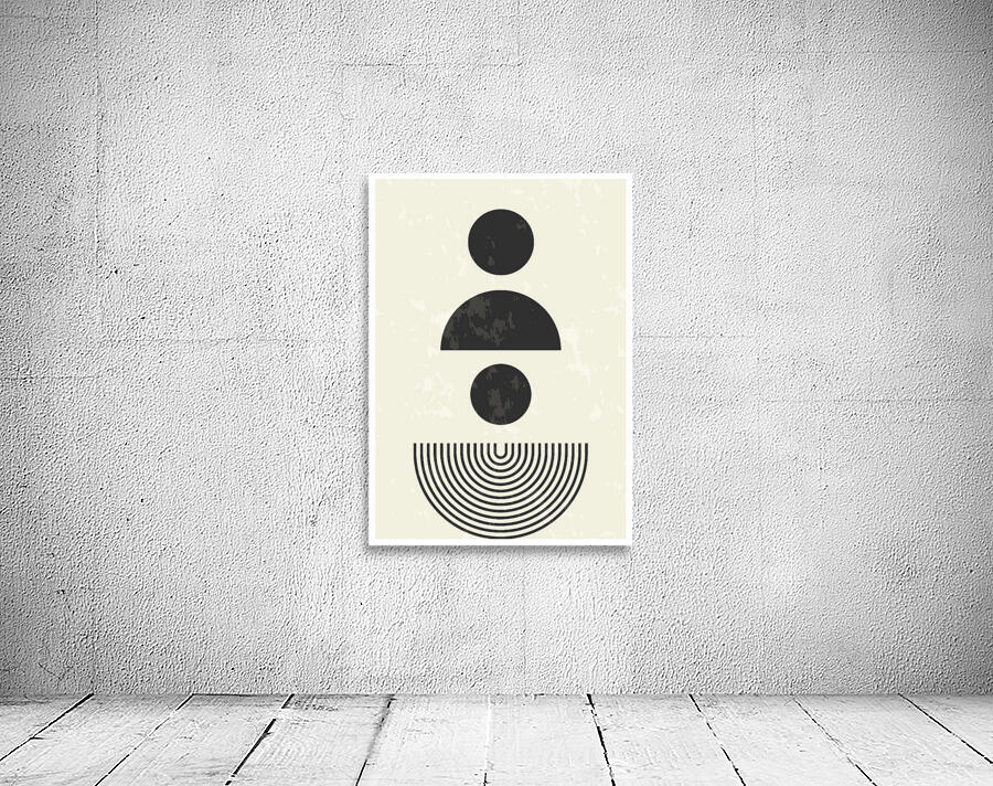 Abstract Geometric Shapes a Wall Preview