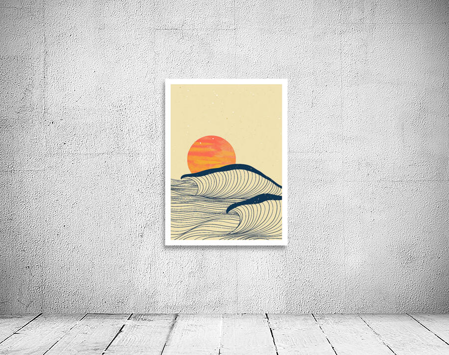 Ocean wave landscape c Wall Preview