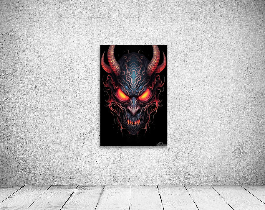 Angry demonic evil monster Wall Preview