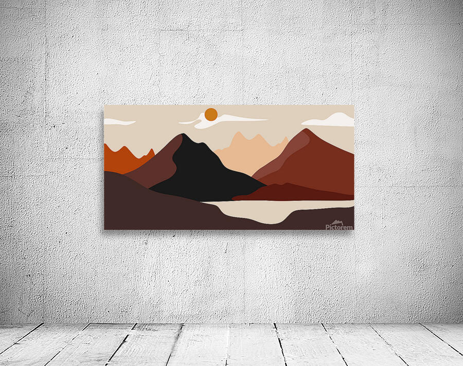 Mountain landscape Wall Preview