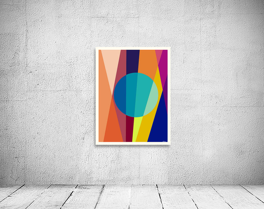 Geometric pattern background circle  .c Wall Preview