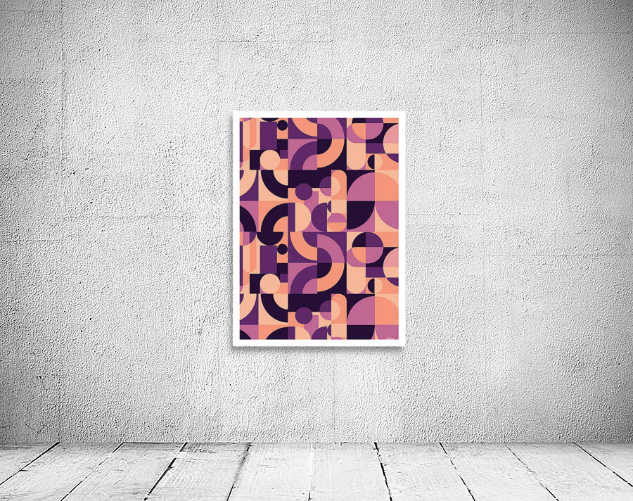 Abstract geometric background circle  .b Wall Preview