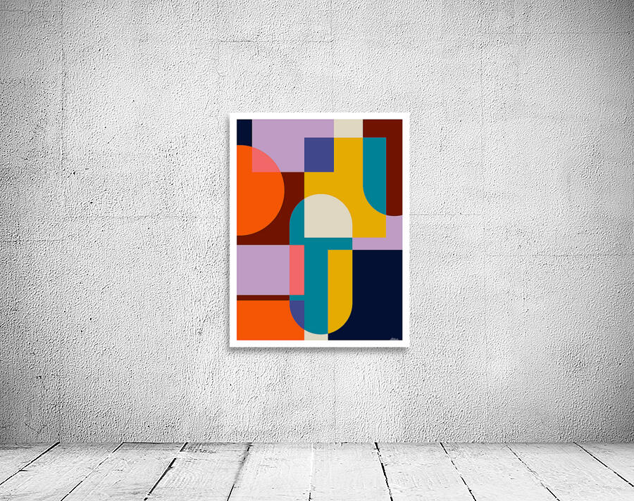 Abstract geometric background circle  .c Wall Preview
