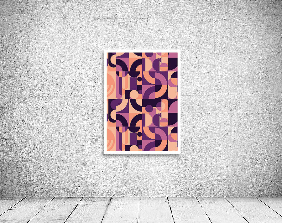 Abstract geometric background circle  .c Wall Preview